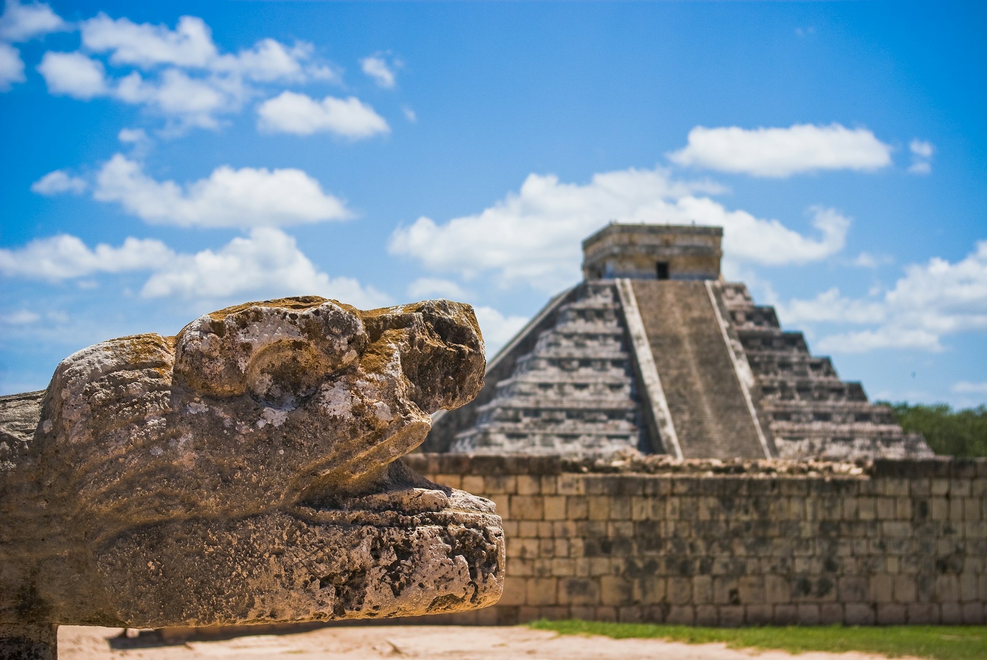 Tulum beach and Caribbean coastline